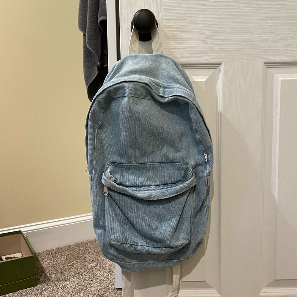 American Apparel Denim Backpack